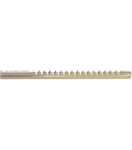 Keyway Broach C1-1/4 Inch Sized High Speed Steel for CNC Cutting