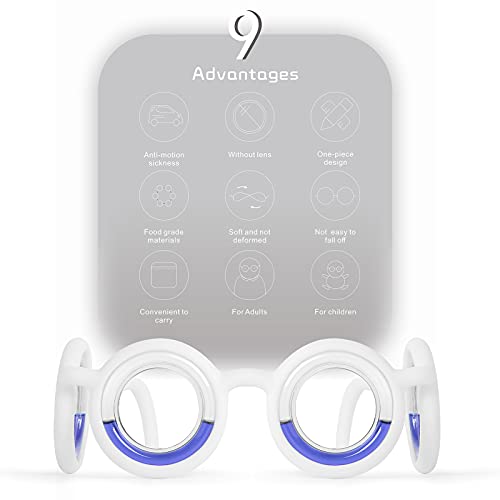 Hion Anti Motion Sickness Smart Glasses, UltraLight Portable Nausea