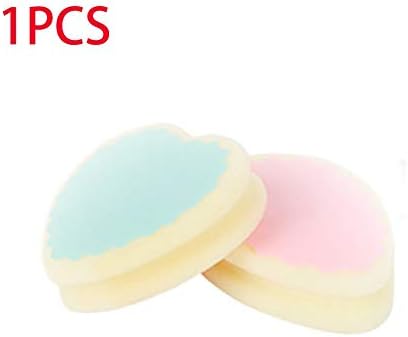 Portable Size Painless Women Hair Removal Depilation Sponge Pad Remove Hair Remover Effective Hair Removal Sponge - Yellow & Pink & Green