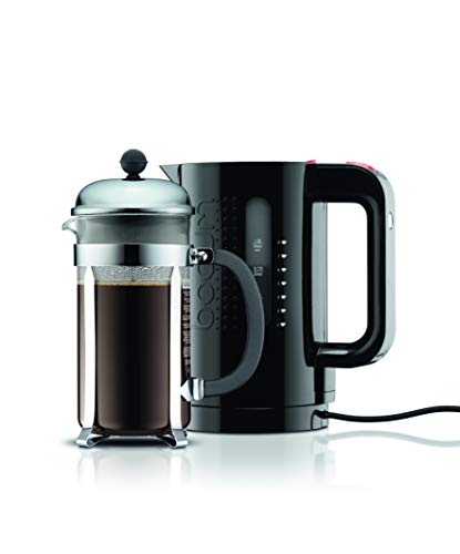 Bodum Bistro Electric Water Kettle, 34 Ounce, 1 Liter, Black - //coolthings.us