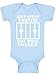 Reaxion Funny Cute Baby Boy Girl Handmade Clothes | Just Spent 9 Months On The Inside Bodysuits (0-3 Months, Lt Blue)