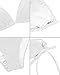 Century Star Women Tie Side Bottom Padded Top Triangle Bikini String Bathing Suit Two Piece Swimsuit