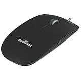 1 - Silhouette Optical Mouse (Black), 1,000dpi, 3