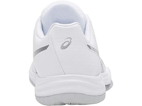 image for ASICS Women's Gel-Tactic 2 Volleyball Shoes, 10M, White/Silver, womens