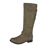 Comfy Moda Women's Winter Fashion Snow Boots Yee-2 in Black & Brown & Cognac Free Shipping