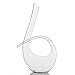 Zalik Wine Decanter Instrument Shaped Design - Superior Quality Crystal Hand Made large Wine Carafe Holds 1800 ML - Lead Free The Premium Gift For Wine Lovers