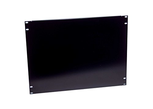 Rackmount 8U Height 19" Server Rack Blank Filler Panel with flange on top and bottom for 2 Post or 4 Post Cabinet