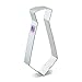 Ann Clark Neck Tie Cookie Cutter - 5.75 Inches - Tin Plated Steel