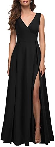 Fuguibadn Women Sleeveless Shirt Long Dress Summer V Neck Button Down Casual Beach Party Swing A-line Midi Dress (A-Black, S) at Amazon Women's Clothing store Fuguibadn Women Sleeveless Shirt Long Dress Summer V Neck Button Down Casual Beach Party Swing A-line Midi Dress (A-Black, S) at Amazon Women's Clothing store