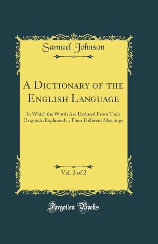 Johnson's Dictionary: Johnson, Samuel: 9781566195638: Amazon.com