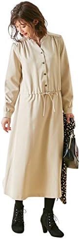 Nissen ニッセン ワンピース チュニック きれいめ マタニティウェア 授乳服 マタニティ長袖シャツワンピース Ergolineindia