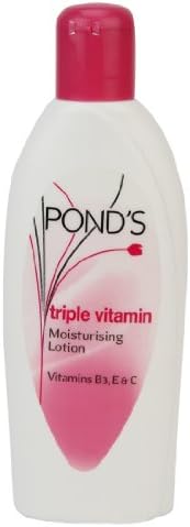 ponds triple vitamin moisturizing lotion