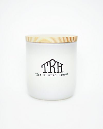The Rustic House Candle, Hand Poured, Citronella &amp; Lemongrass, 50 Hour Burn Time
