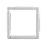 Metuynm Small Square Embroidery Hoop, 6inch Plastic