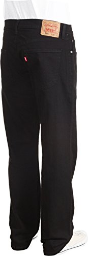 Levi's Men's 559 Relaxed Straight Fit Jean - 40W x 32L - Black - Stretch
