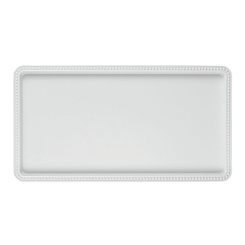 Elite White Melamine Serving Tray 15