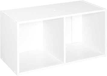 ClosetMaid Cubeicals 2 Aufbewahrungswürfel, 61,3 x 29,5 x 121 cm, Weiß