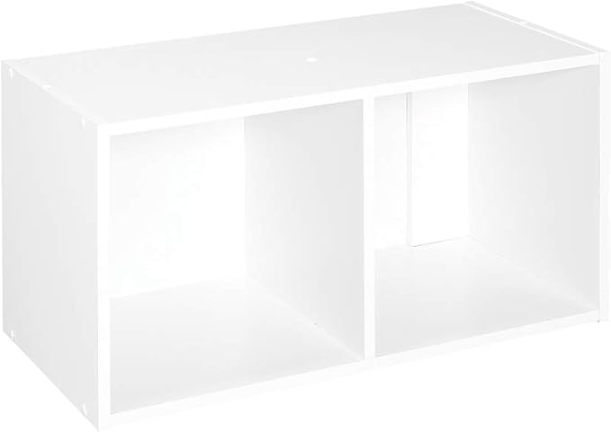 ClosetMaid Cubeicals 2 Aufbewahrungswürfel, 61,3 x 29,5 x 121 cm, Weiß