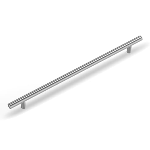 goldenwarm 30 Stück Türgriff Edelstahl Lochabstand 192mm Edelstahl Möbel Griffen Kabinett Griffe Schrankgriffe Silber Stück Schrank Schublade Türgriff