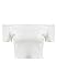 PRETTODAY Women's Sexy Off Shoulder Crop Tops 10 Colors Summer Long Sleeves Casual Slim Tees (Small, A-White-D)