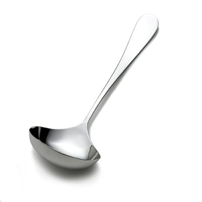 Towle Living Basic Soup Ladle, Silver