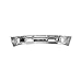 MBI AUTO - Chrome, Steel Front Bumper Face Bar for 2013-2018 RAM 1500 W/Fog 14-17, CH1002396