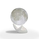Sybedu Moon Lamp,3D Printed Children Night Lights for Bedroom Bedside, Eye Caring LED with USB Recharge, 2 Colors Adjustable Brightness(3.5