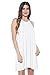 A+D Women’s Halter Tank Summer Dress – Casual Flowy Swing Tunic Sundress
