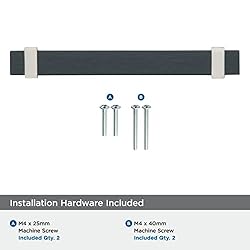 Amerock | Cabinet Pull | Brushed Matte Black/Satin