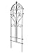 H Potter Garden Trellis for Climbing Plants Metal Outdoor Wall Decor or Flowers Roses Vine Ivy Clematis GAR214-R