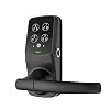 Lockly PGD628FMB, Fingerprint Keyless Entry Door Smart Lock, Discrete PIN Code Input, Matte Black