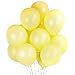 Party Pastel Balloons 100 pcs 10 inch Macaron Candy Colored Latex Balloons for Birthday Wedding Engagement Anniversary Christmas Festival Picnic or any Friends & Family Party Decorations-pastel yellow