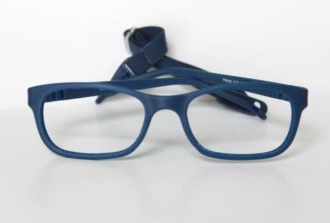 Kids Bright Eyes - Navy Square Flexible Frame 44-16-120