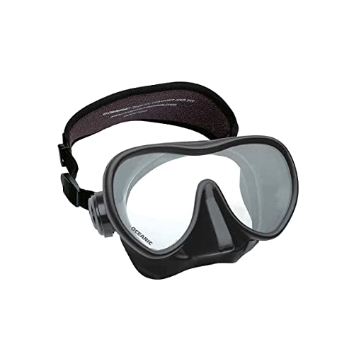 Oceanic Mini Shadow Scuba Mask (Black Silicone) Pricepulse