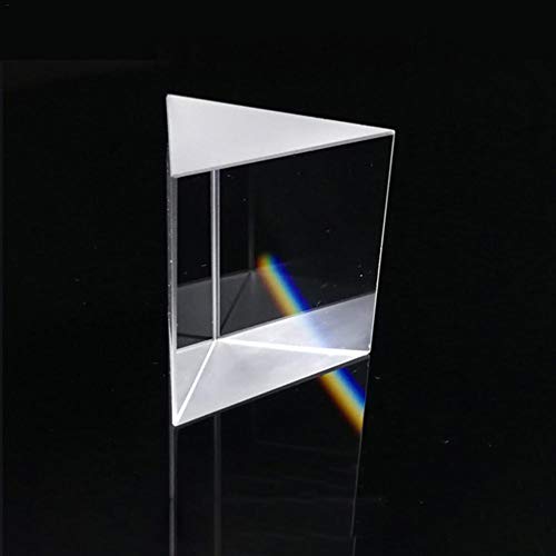 win-full Prisms Prism Glasses Photography-10mm10mm10mm Optical Glass Triangular Prisms Right Angle Isosceles Prisms -Lens Optical K9 Glass Material Testing Instrument - Thumbnail 4