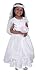 Melissa & Doug Bride Role Play Costume Set (3 pcs) - Gown, Veil, Bouquet