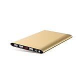 Polanfo power bank 20000mAh Portable Charger External Battery-Gold