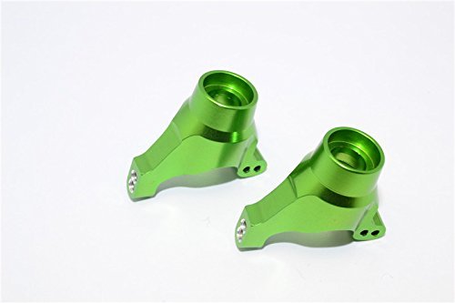 Traxxas LaTrax Rally / SST / Teton Upgrade Parts Aluminum Rear Knuckle Arm - 1Pr Set Green