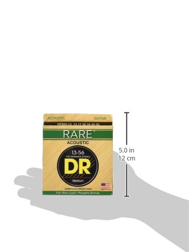 DR Strings Rare - Phosphor Bronze AcousticHex Core 13-56
