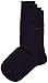 Hugo Boss Men's 2 Pair Plain 75% Cotton Socks 8.5-11 Men's Dark Blue