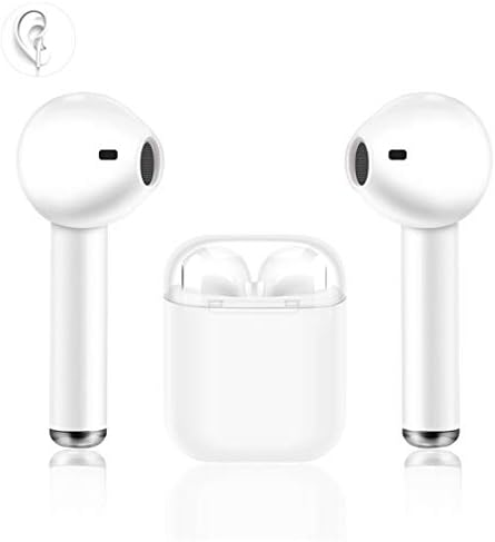 I8X Dual Bluetooth Headphones Noise Reduction Sports Stereo Headphones with Microphone Compatible with Smartphones