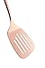 Cook With Color 4 Piece Rose Gold Stainless Steel Cooking Utensil Set with Grey Silicone Handles