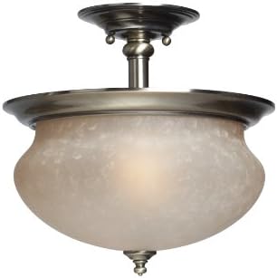 Artcraft Lighting Carlisle Traditional Semi Flush Mount Ceiling