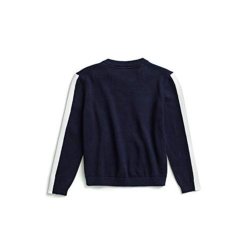 image for Tommy Hilfiger Girls' Adaptive Sweater with Hook and Loop Fastener at 