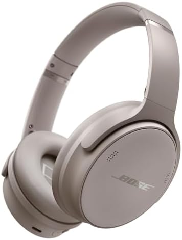 QuietComfort Kabellose Kopfhörer mit Mikrofon und Noise-Cancelling, Bluetooth Over-Ear-Kopfhörer mit Noise-Cancelling, bis 24 Stunden Akkulaufzeit, Sandstein - Limited Edition