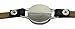 AromaRain Breeze Essential Oil Diffuser Bracelet (Large) - 316L Surgical Stainless Steel with Leather Band