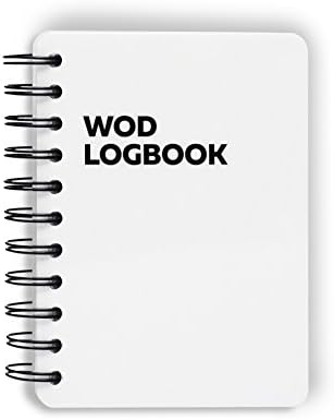 WOD Logbook: 220 Workouts – 4 x 6 inches – Thick Paper, Durable Cover, Round Corners, Wire-bound – Stylish, Minimalistic And Easy-To-Use Undated Crossfit Tracking Journal