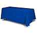 wall26-4 Sided Full Back Blue Tablecloth/Table Cover/Throw | Cloth Size 90