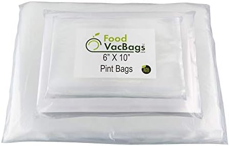 3 Rolls 6x50 8X50 11X50 FoodVacBags 4mil Vacuum Sealer Bags for Foodsaver