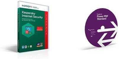 Kaspersky Lab Internet Security 2017(3 devices) with Nuance Power PDF Standard 2.0